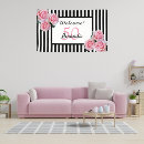 Search for black and white stripes banners Floral
