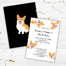 Search for corgi puppy invitations Funny