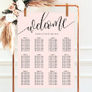 Search for welcome wedding seating charts Calligraphy script
