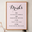 Search for menu wedding posters Drinks