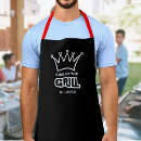 Search for king crown aprons Grill