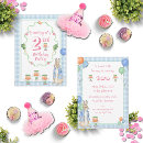 Search for 2 year old girl birthday invitations Pink