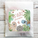 Search for square dinosaur stickers Kids birthday