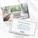 Search for bathroom business cards Interior designer