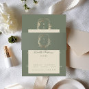 Search for gold foil invitation belly bands Traditional