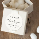 Search for a sweet thank you stickers Modern