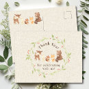 Search for bunny thank you cards Woodland animals
