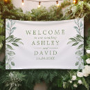Search for rustic wedding banners Greenery