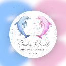 Search for dolphins stickers Watercolor