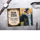 Search for man myth legend invitations Retirement party