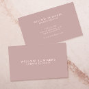 Search for rose business cards Simple
