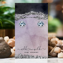 Search for earring business cards Elegant