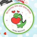 Search for dinosaur valentines stickers School