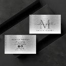 Search for brushed metal business cards Modern
