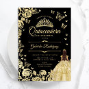 Search for gown quinceanera invitations Glitter