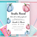 Search for pumpkin gender reveal invitations What will baby be