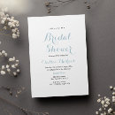 Search for stylish bridal shower invitations Modern typography