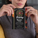 Search for fireman retirement invitations Flames