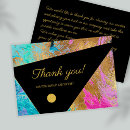 Search for for your support thank you cards Modern