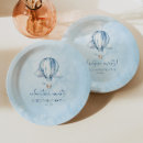 Search for adventure awaits paper plates Up up and away