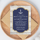 Search for rustic nautical wedding invitations Anchor