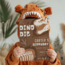 Search for dino dig invitations For kids