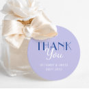 Search for fun wedding stickers Thank you