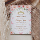 Search for pink butterfly quinceanera invitations Princess tiara crown