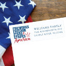 Search for fourth of july return address labels Patriotic