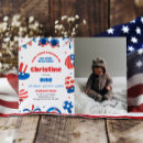 Search for independence day invitations Red white and blue