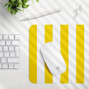 Search for yellow and white patterns mouse mats Geometric pattern