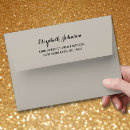 Search for taupe envelopes Return address