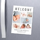Search for birth announcement magnets Elegant