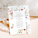 Search for watercolor flowers wedding invitations Vintage