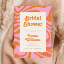 Search for groovy bridal shower invitations Modern