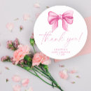 Search for thank you card stickers Blush pink