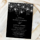 Search for black light invitations Rustic