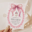 Search for vintage baby girl shower invitations Coquette