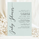 Search for mint baby shower invitations Modern