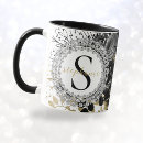 Search for gold monogram mugs Diamonds