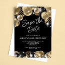 Search for 90th birthday save the date postcards Modern
