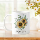 Search for vintage sunflower mugs Rustic