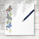 Search for flower border notepads Blue