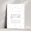 Search for sprinkled with love baby shower invitations Gender neutral