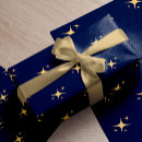 Search for navy and gold christmas wrapping paper Elegant