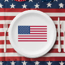 Search for american flag plates July 4