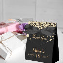Search for black and gold favour boxes Trendy