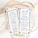 Search for 4x9 wedding programs Typography