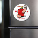 Search for teacher appreciation magnets Red