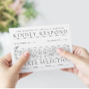Search for scroll wedding rsvp cards Elegant